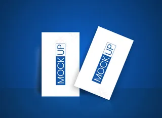 名片模板模型样机