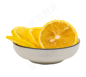 一盘水果柠檬