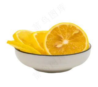 一盘水果柠檬