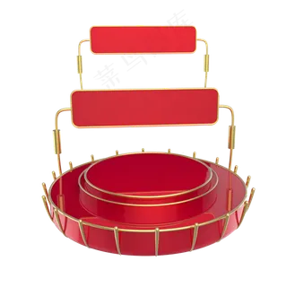 电商展台小舞台