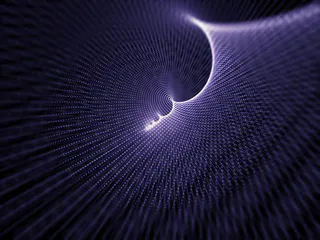 三维抽象赛博粒子设计背景