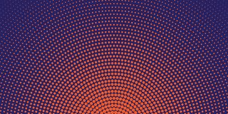 圆形半色调背景