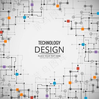 链接和正方形的技术背景
