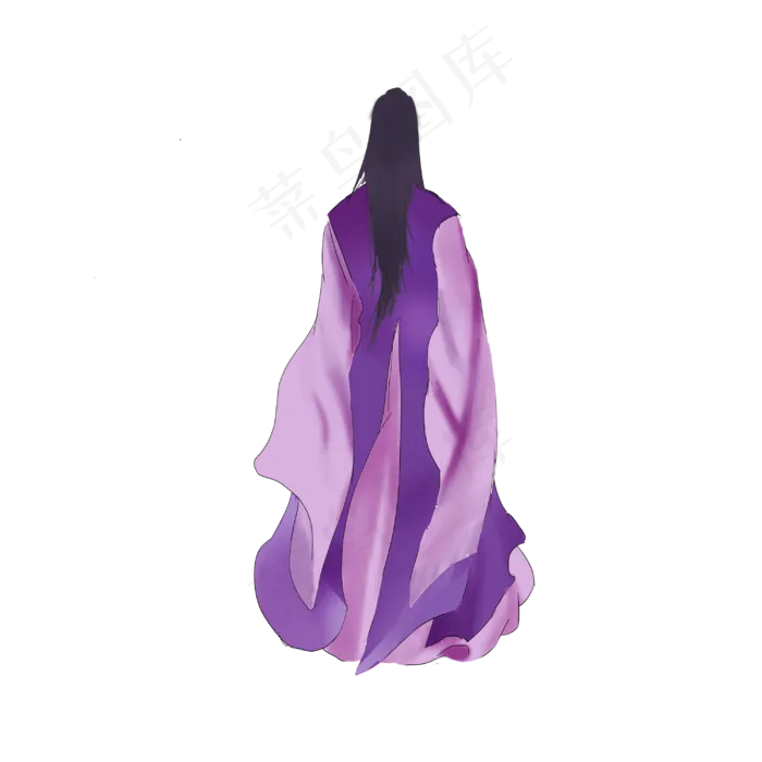 重阳节古风武侠手绘人物(3000X3000(DPI:320))psd模版下载