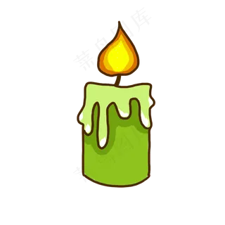 蜡烛小清新夏天教师节