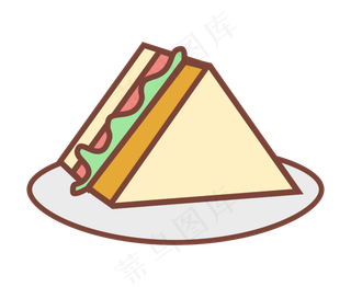 夹心面包三明治