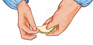 立冬冬天包饺子