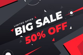 抽象深色促销背景