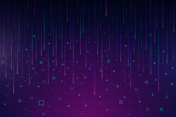 抽象紫色像素雨背景eps,ai矢量模版下载