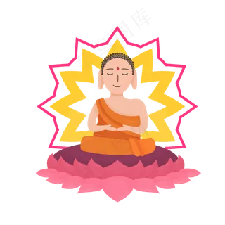 佛像装饰元素图案