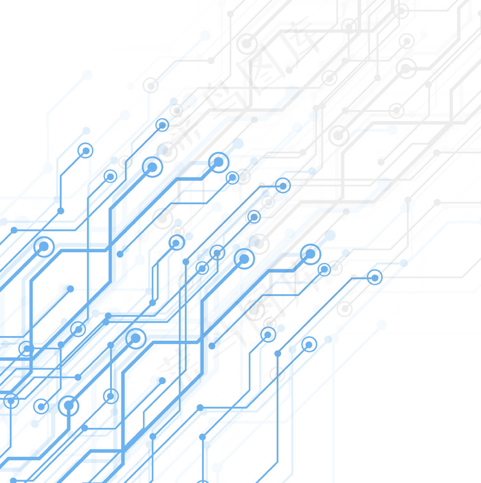 抽象技术电路板eps,ai矢量模版下载