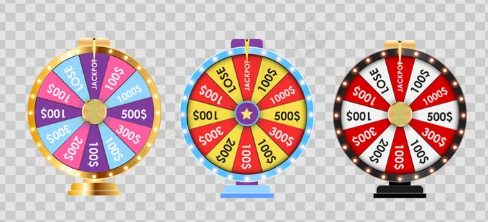 幸运之轮，幸运图标收藏套装。插图