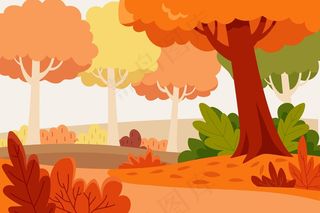 平面设计秋季背景