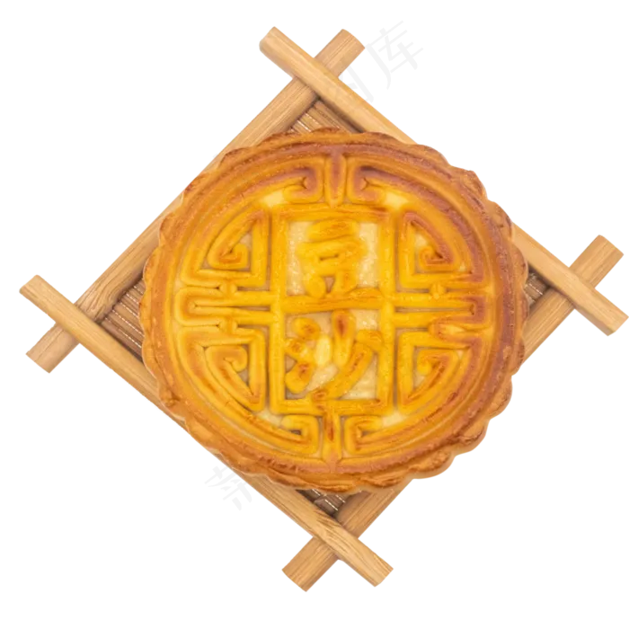 黄色豆沙月饼(2000X2000(DPI:300))