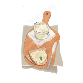 七夕早餐一杯酸奶