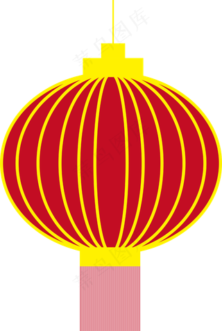 灯笼矢量免扣元素