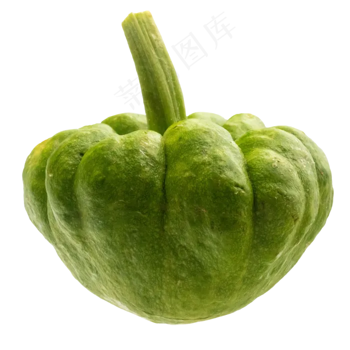 绿色有机南瓜(2000*2000px 300 dpi )