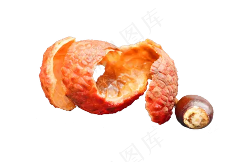 红色水果荔枝皮