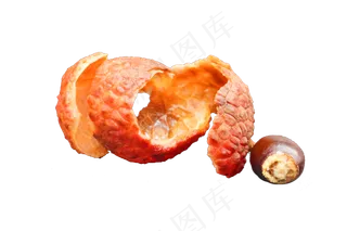 红色水果荔枝皮