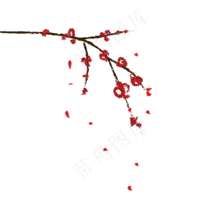 梅花冬梅梅花枝