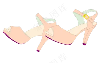 高跟鞋七夕快乐