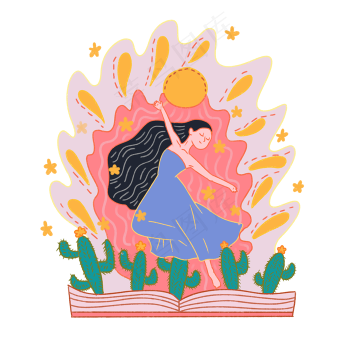 教师节舞蹈老师(2362X2362(DPI:299))psd模版下载