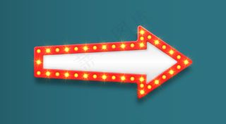 复古字幕空帧。电影、赌场的框架。化妆室用灯。