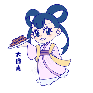 嫦娥大惊喜表情包