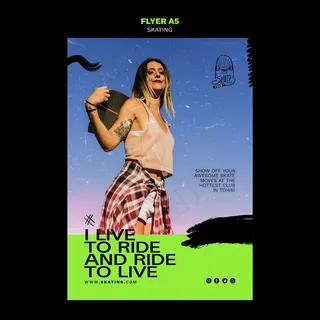 滑冰广告