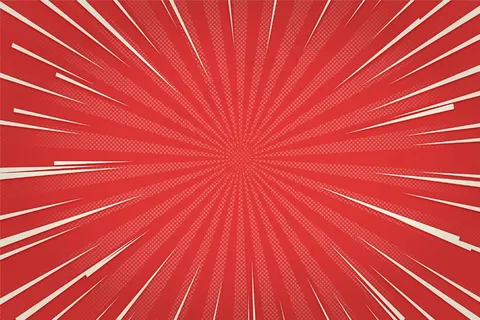 平面漫画风格背景