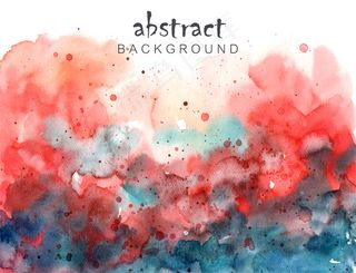 抽象彩色色块背景