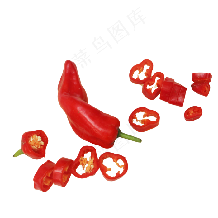 红辣椒蔬菜,免抠元素