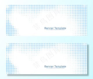 柔和的蓝色半色调背景