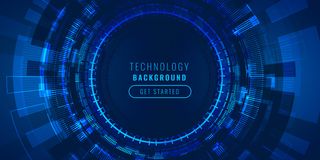 未来高科技线路可视化背景概念