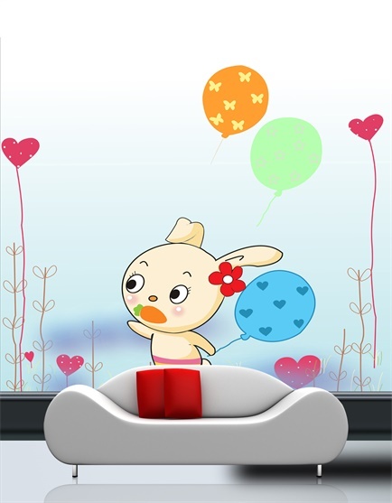 电视墙背景画效果图片