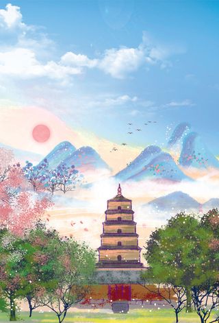 西安印象旅游PSD分层免费下载西安  西