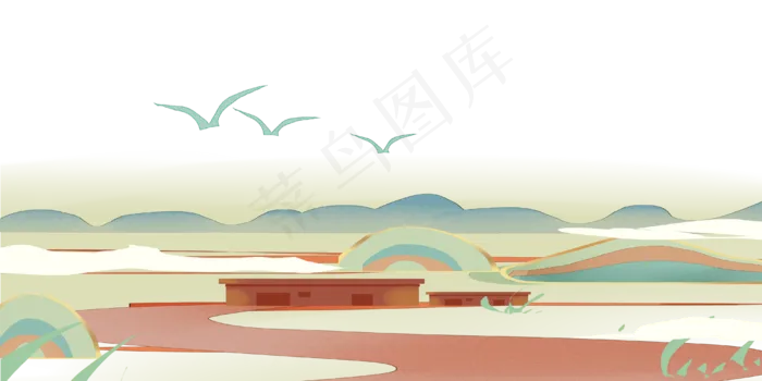 秋季立秋(4000X2000(DPI:300))psd模版下载