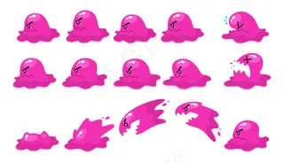 果冻敌人游戏精灵