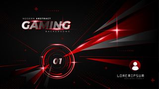 抽象红色未来主义背景