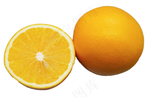 维生素水果黄橙