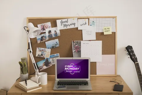 黑色星期五在线活动概念