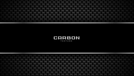 碳纤维背景与金属线