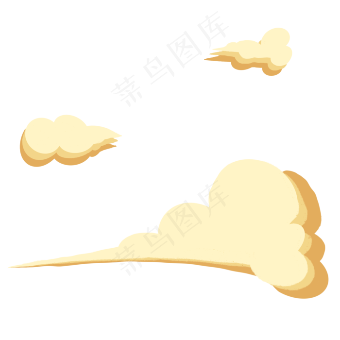 中秋节八月十五小清新云朵祥云P(2000X2000(DPI:132))psd模版下载
