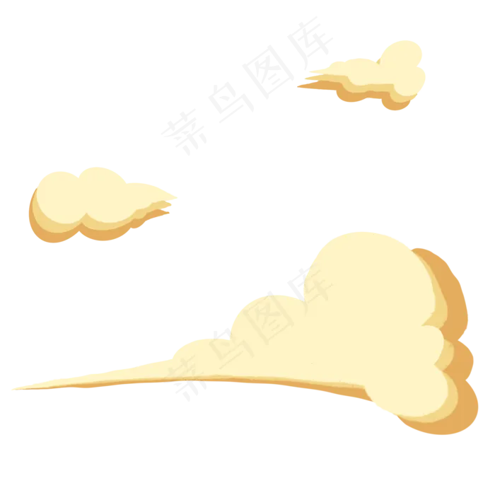 中秋节八月十五小清新云朵祥云P(2000X2000(DPI:132))psd模版下载
