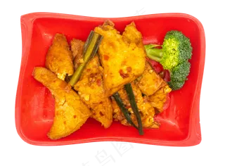 豆腐西蓝花蔬菜