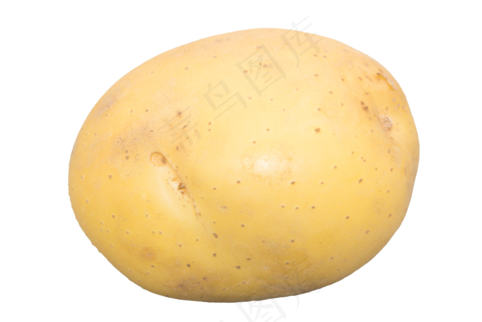 一个黄色土豆