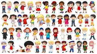 多元文化儿童性格