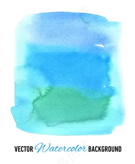 手绘水彩画背景。