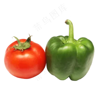 西红柿甜椒蔬菜组合