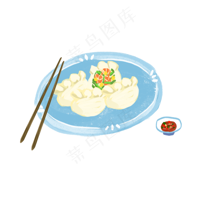 立冬冬至饺子(3000X3000(DPI:300))psd模版下载